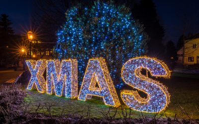 2D Letters set „XMAS“